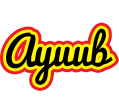 Ayuub flaming logo