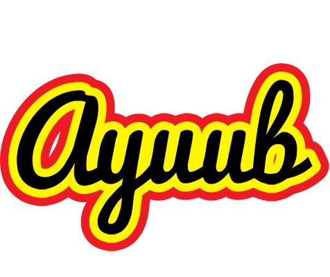 Ayuub flaming logo
