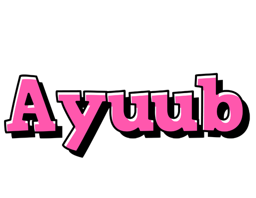 Ayuub girlish logo