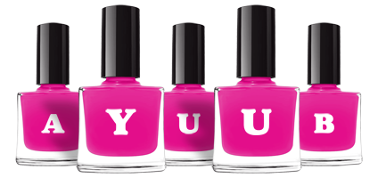 Ayuub nails logo