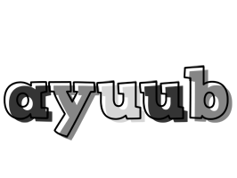 Ayuub night logo