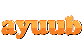 Ayuub orange logo