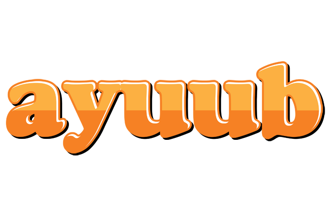 Ayuub orange logo