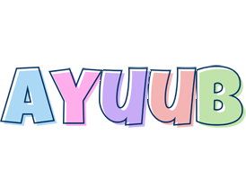 Ayuub pastel logo