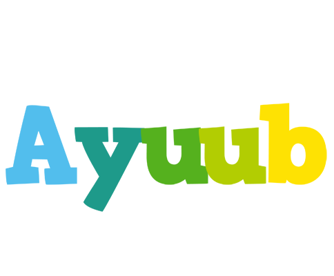 Ayuub rainbows logo