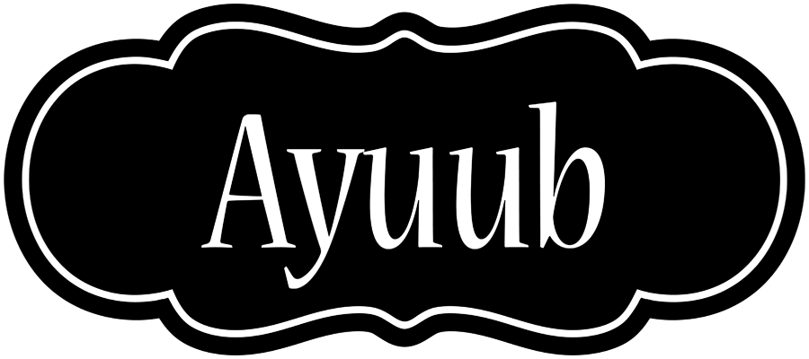 Ayuub welcome logo
