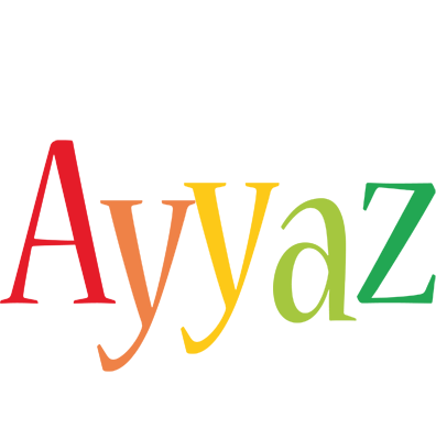 Ayyaz birthday logo