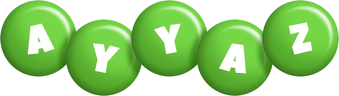 Ayyaz candy-green logo