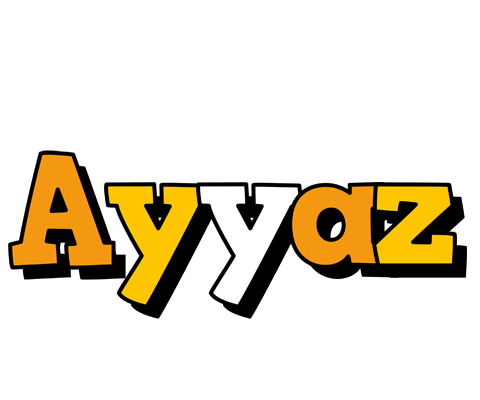 Ayyaz cartoon logo