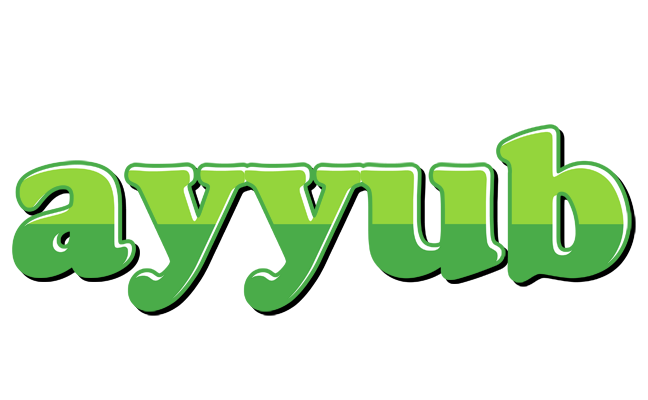 Ayyub apple logo