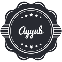 Ayyub badge logo