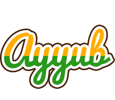 Ayyub banana logo