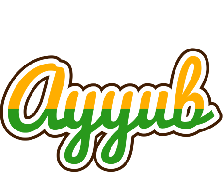 Ayyub banana logo