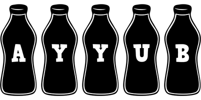 Ayyub bottle logo