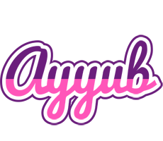 Ayyub cheerful logo