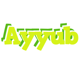 Ayyub citrus logo