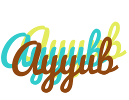 Ayyub cupcake logo