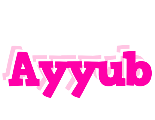 Ayyub dancing logo