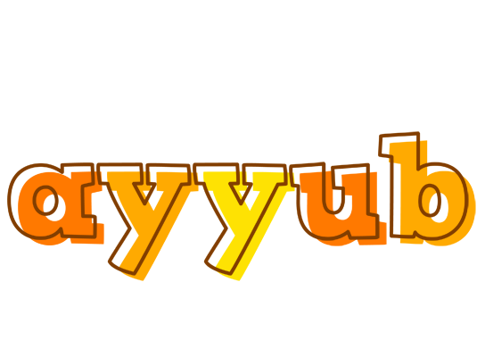 Ayyub desert logo