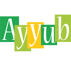 Ayyub lemonade logo