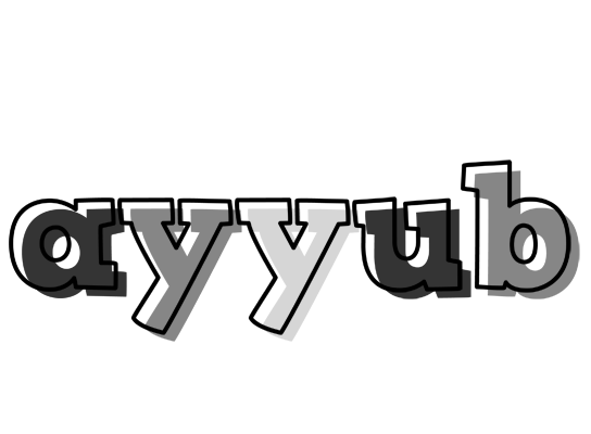 Ayyub night logo