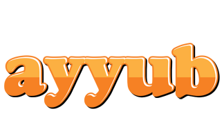 Ayyub orange logo