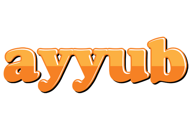 Ayyub orange logo