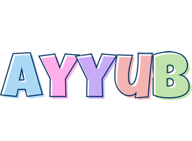 Ayyub pastel logo