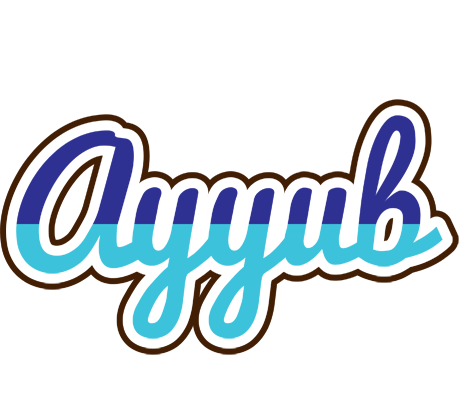 Ayyub raining logo