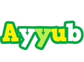 Ayyub soccer logo