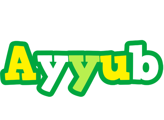Ayyub soccer logo