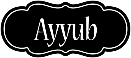 Ayyub welcome logo