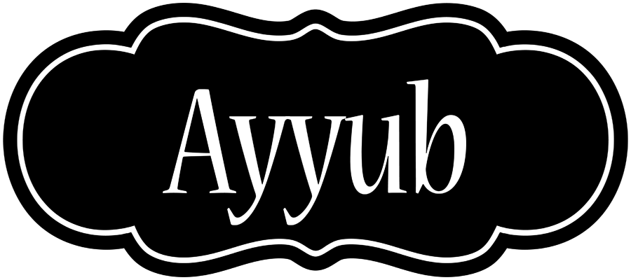 Ayyub welcome logo