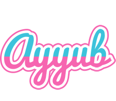 Ayyub woman logo