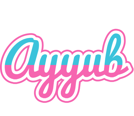 Ayyub woman logo
