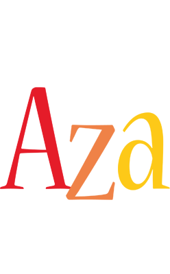 Aza birthday logo