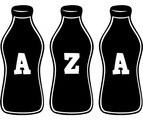 Aza bottle logo