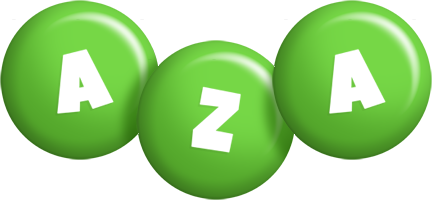 Aza candy-green logo