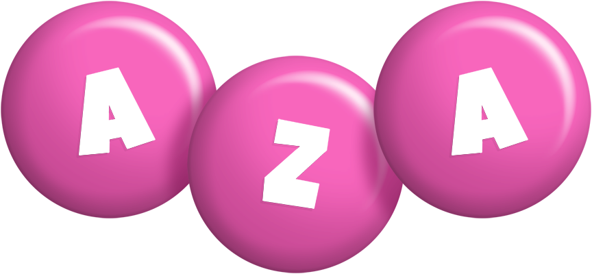 Aza candy-pink logo