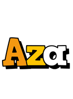 Aza cartoon logo