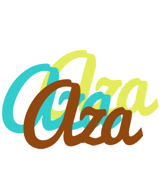 Aza cupcake logo