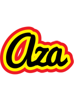 Aza flaming logo