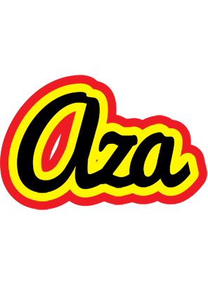 Aza flaming logo