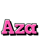 Aza girlish logo