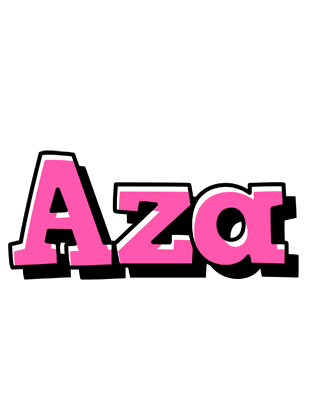 Aza girlish logo