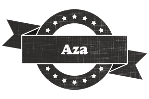 Aza grunge logo