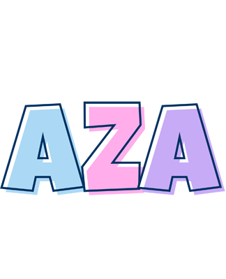 Aza pastel logo