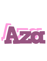 Aza relaxing logo