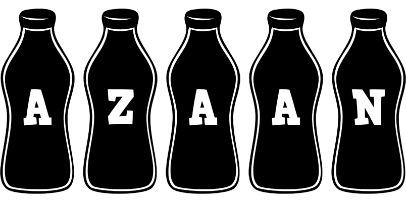 Azaan bottle logo