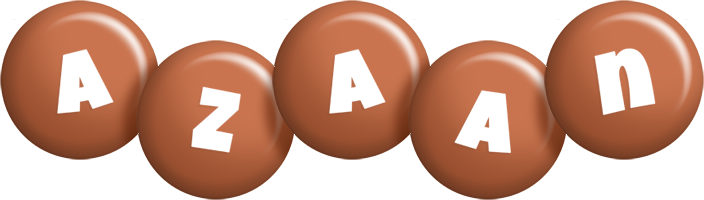 Azaan candy-brown logo